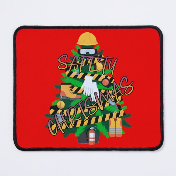 Item preview, Safety Christmas Tree – Funny Workplace Holiday Design designed and sold by PeteLawliiet.