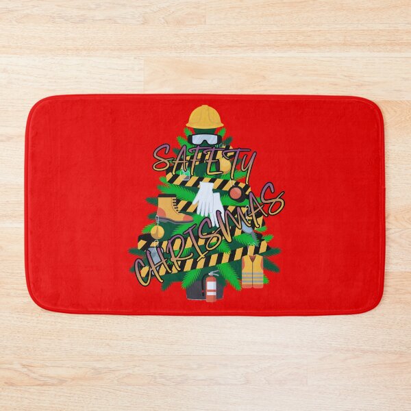 Item preview, Safety Christmas Tree – Funny Workplace Holiday Design designed and sold by PeteLawliiet.