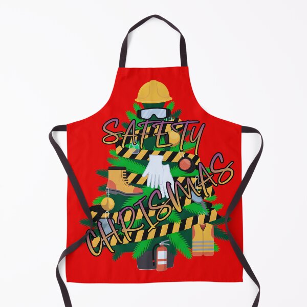 Item preview, Safety Christmas Tree – Funny Workplace Holiday Design designed and sold by PeteLawliiet.