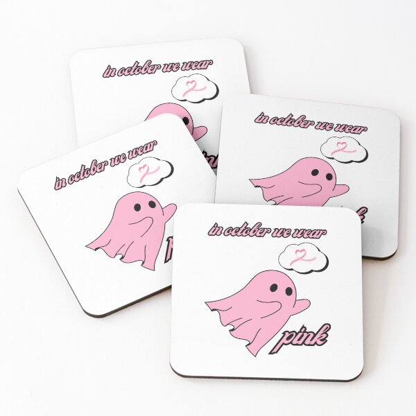Item preview, In October We Wear Pink Nurse Ghost designed and sold by MENart Design.
