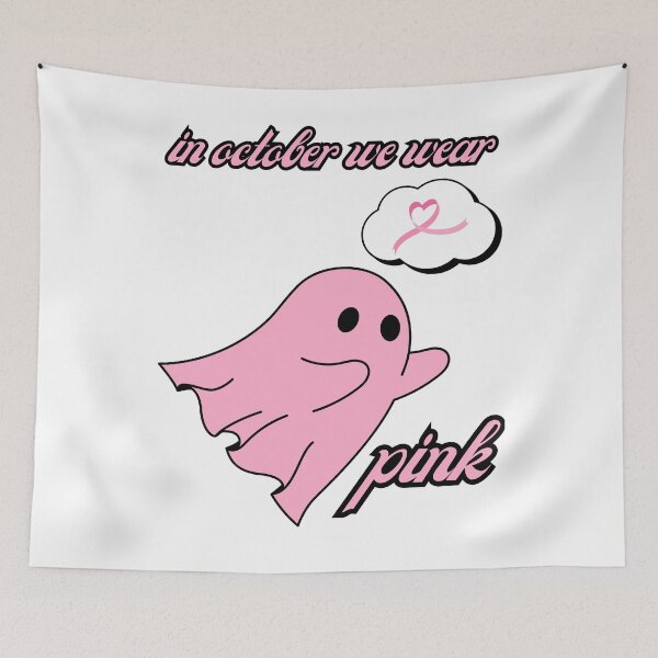 Item preview, In October We Wear Pink Nurse Ghost designed and sold by MENart Design.