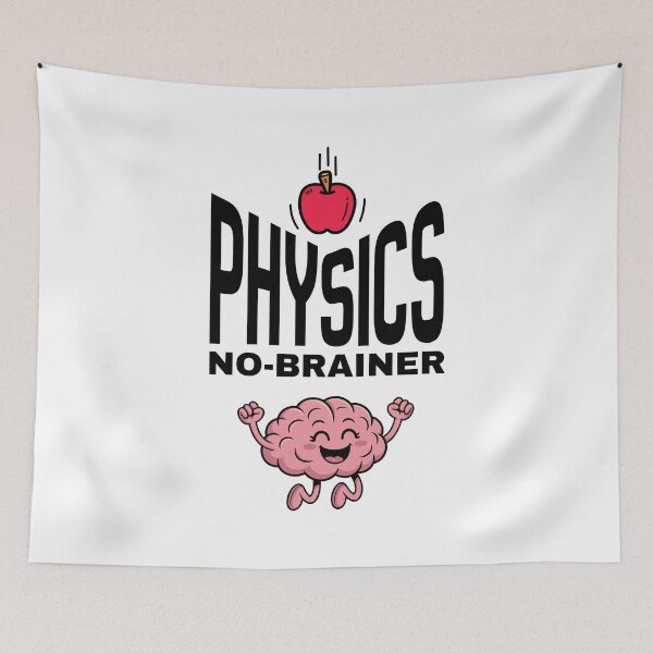 Item preview, Physics is a No-Brainer! designed and sold by MPC-Mince-Pies.