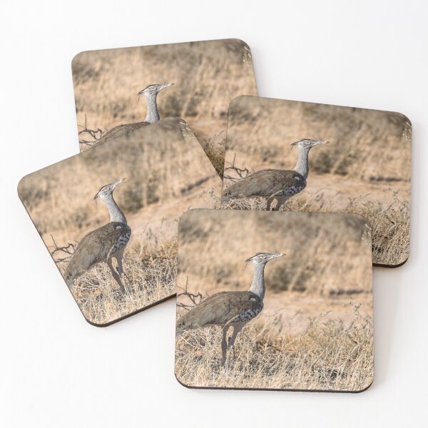 Item preview, Desert Sentinel — Kori Bustard in the Golden Savanna (Etosha, Namibia) designed and sold by DavideAntoniani.