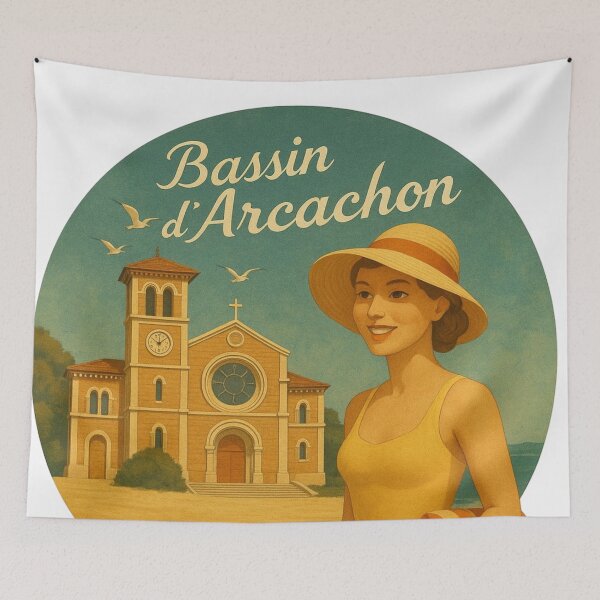 Item preview, Arcachon Bay in the 1950s designed and sold by RedOneHubb.