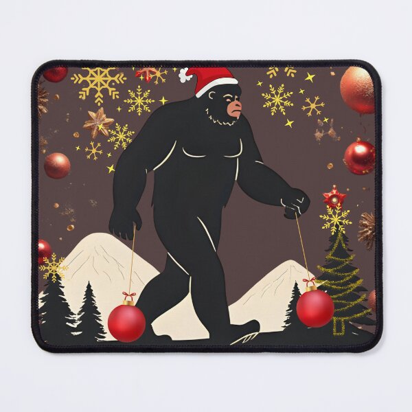 Item preview, Sasquatch ready for Christmas designed and sold by Knock on my door.