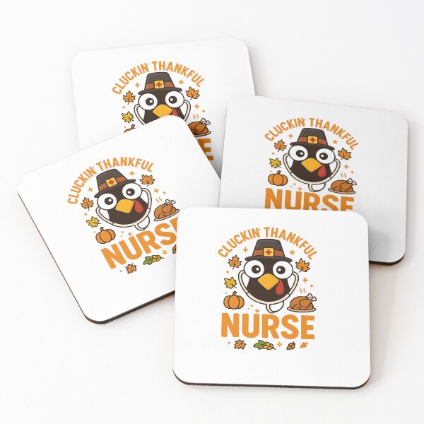 Item preview, Funny Nurse Chicken Thanksgiving Cute Turkey Nurse Gift for Healthcare Workers T-Shirt designed and sold by Omarmadani.