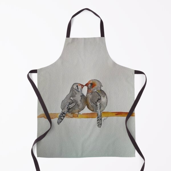 Item preview, Zebra Finch Couple designed and sold by jedijudes.