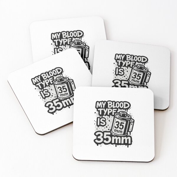 Item preview, My Blood Type Is 35mm – Graffiti Film Canister designed and sold by BoldApparel.