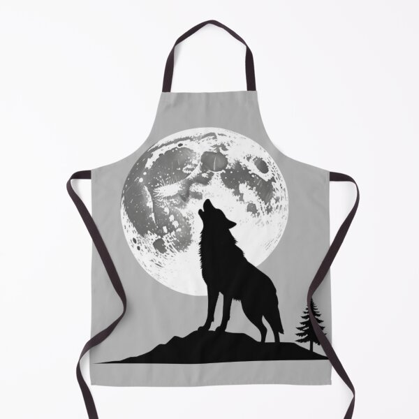 Item preview, Howling Wolf Under the Moon designed and sold by All About DigiCraft by Fedelina.