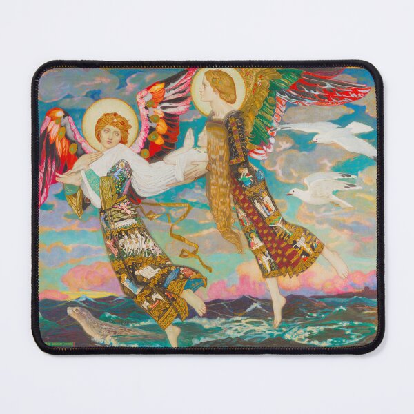 Item preview, John Duncan Saint Bride Celtic Angels Symbolism designed and sold by TeeARTHY.