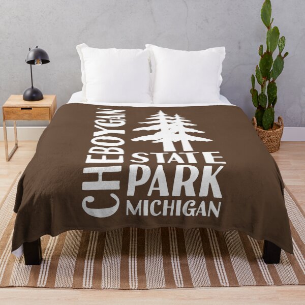 Item preview, Cheboygan State Park Michigan Pines W designed and sold by bivenart.