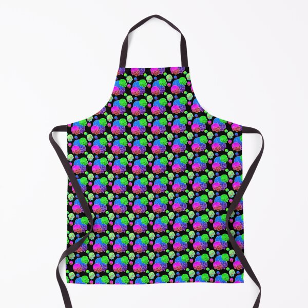 Item preview, Glowing skulls pattern designed and sold by Swadeillustrations.