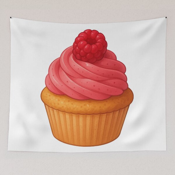 Item preview, Raspberry Cupcake designed and sold by Eiraoff.