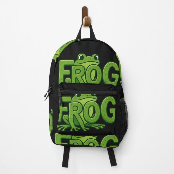 Item preview, Cute Cartoon Frog Typography designed and sold by Khadigadesings.
