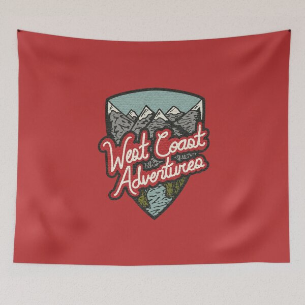 Item preview, West Coast Adventure Hiking Travel Vibe designed and sold by Oniyasha.
