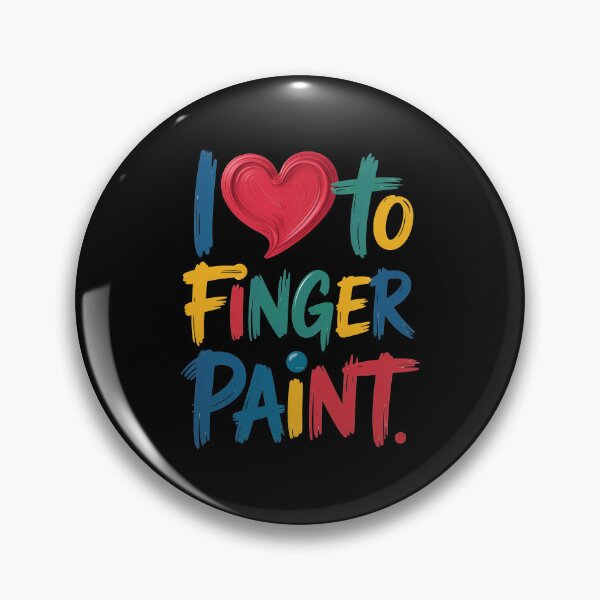 Item preview, I Love To Finger Paint Rainbow Colors designed and sold by MooonTees.