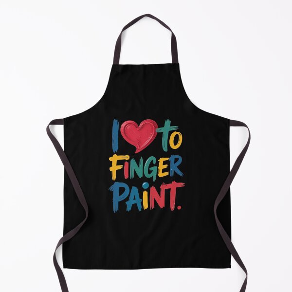 Item preview, I Love To Finger Paint Rainbow Colors designed and sold by MooonTees.