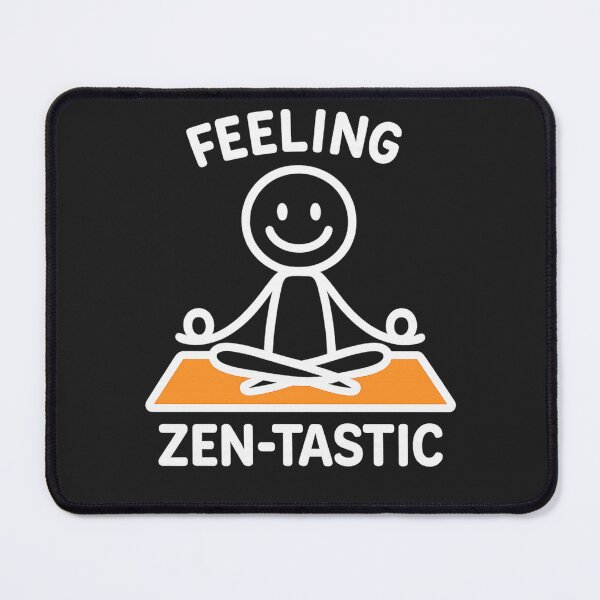 Item preview, Feeling Zen-Tastic – Fun Yoga and Mindfulness Stick Figure designed and sold by SpencersUnltd.