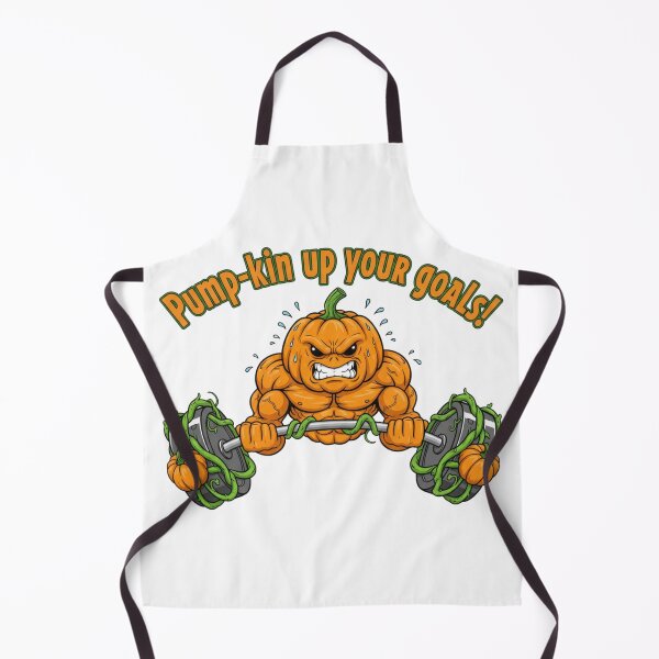 Item preview, Motivational Pumpkin T-Shirt - Pump-Kin Up Your Goals Fitness Pun Sticker designed and sold by GeniePixel.