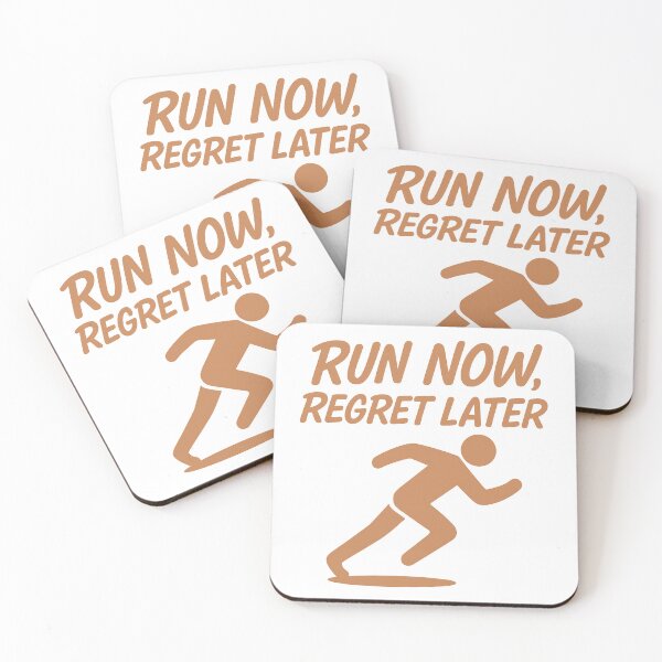 Item preview, Run Now, Regret Later designed and sold by OffsideMindset.