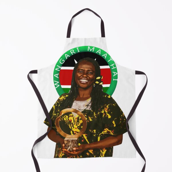 Item preview, Wangari Maathai - Pan-African Environmental activist | Kenyan Art designed and sold by Youngkev-arts.
