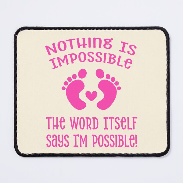 Item preview, Nothing Is Impossible – Preemie Warrior Girl designed and sold by Designs by Jesabee.