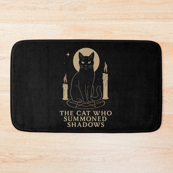 Item preview, The Cat Who Summoned Shadows – Witchy Occult Halloween Design designed and sold by AddictiveDesign.