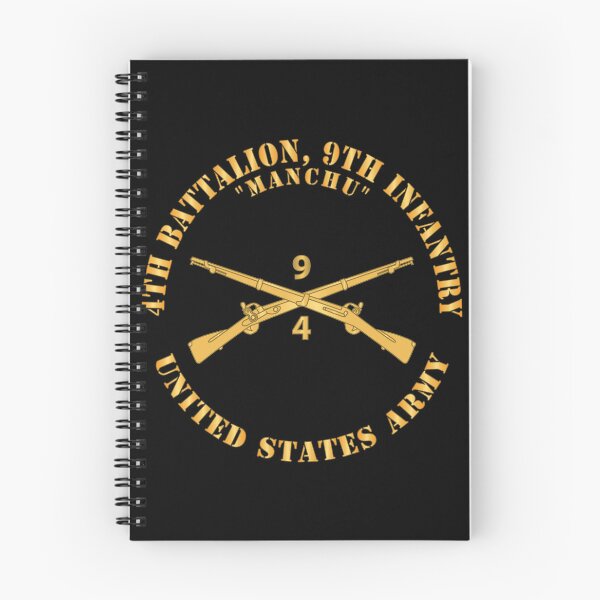 Item preview, Army - 4th Battalion, 9th Infantry Regiment Branch - Manchu - US Army X 300 designed and sold by Military Insignia Products.