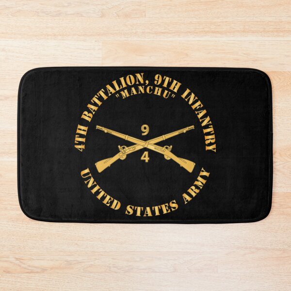 Item preview, Army - 4th Battalion, 9th Infantry Regiment Branch - Manchu - US Army X 300 designed and sold by Military Insignia Products.