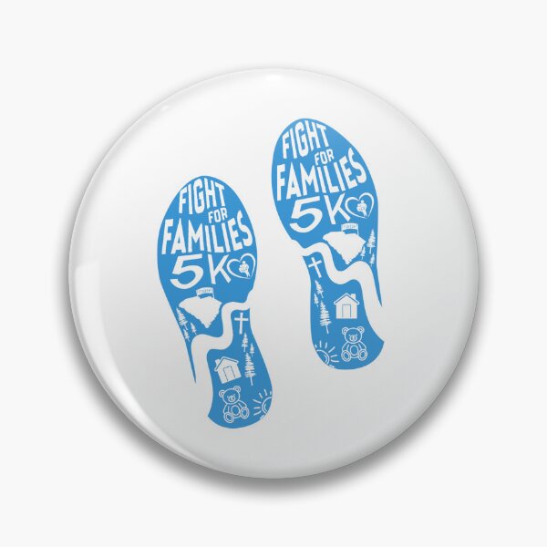 Item preview, Blue Fight for Families 5k Logo designed and sold by Fostering the Family Supporters.