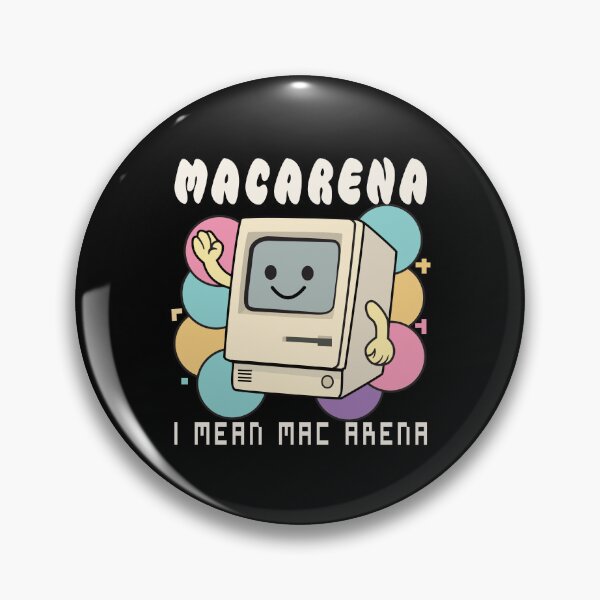 Item preview, Macarena I Mean Mac Arena | Funny Retro Computer Dance Design 2 designed and sold by DG-ShopLT.