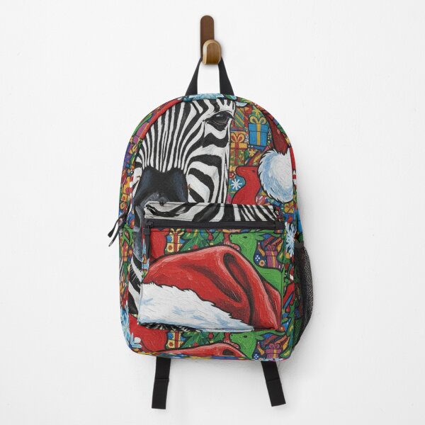 Item preview, Santa Stripes – Funny Zebra Ugly Christmas Sweater Art designed and sold by Art's Diner.