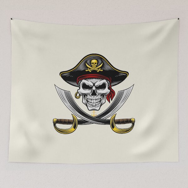 Item preview, Pirate Life Logo designed and sold by FanFest.