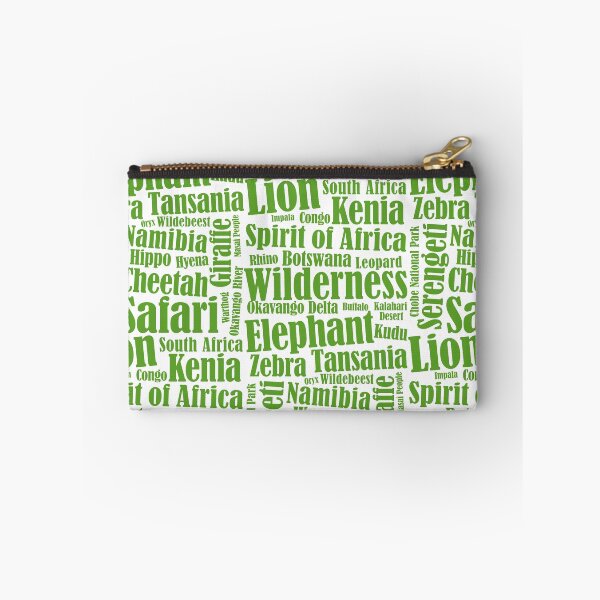 Item preview, Africa continent adventure wilderness elephant lion designed and sold by Helen-Storm.