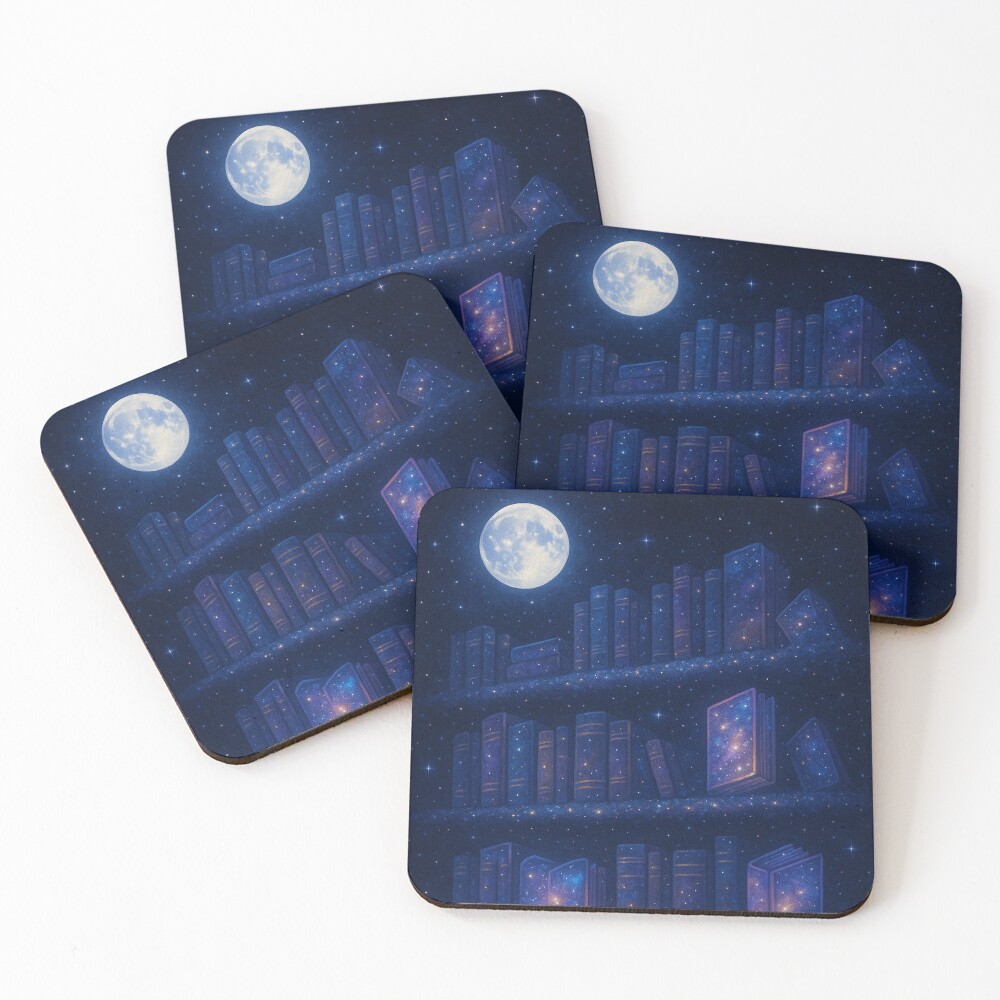 Item preview, Coasters (Set of 4) designed and sold by MindprintStudio.