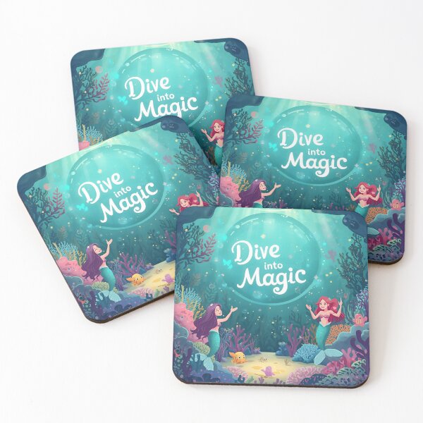 Item preview, Dreamy Ocean Fairyland with Mermaids designed and sold by ChicTrendz.