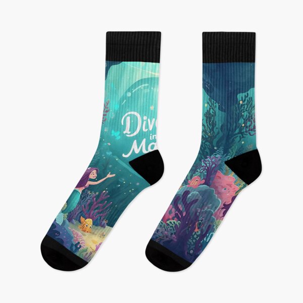 Item preview, Dreamy Ocean Fairyland with Mermaids designed and sold by ChicTrendz.