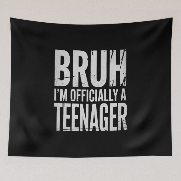 Item preview, Bruh I'm Official Teenager 13th Birthday 13 Year Old  designed and sold by THagBlue.