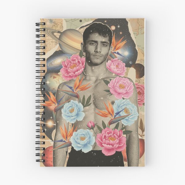 Item preview, Celestial Youth — Surrealist Homoerotic Collage designed and sold by Atlas Kai.