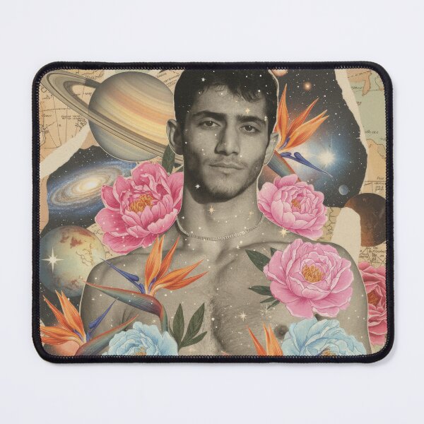 Item preview, Celestial Youth — Surrealist Homoerotic Collage designed and sold by Atlas Kai.
