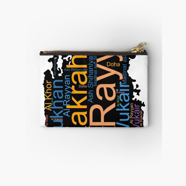 Item preview, Qatar City Names Word Art designed and sold by TheIconSmith.