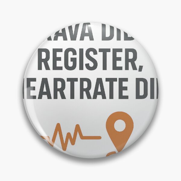 Item preview, Strava Didn’t Register, Heartrate Did… designed and sold by OffsideMindset.