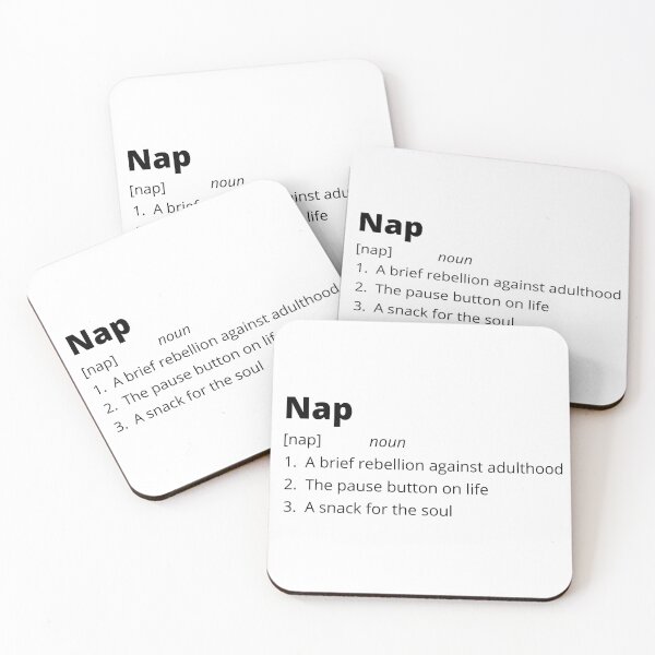 Item preview, Nap - Funny Dictionary Definition designed and sold by bruceygoosey84.