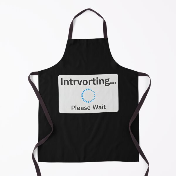 Item preview, Introverting Please Wait – Funny Introvert Shirt designed and sold by MofazStyle.