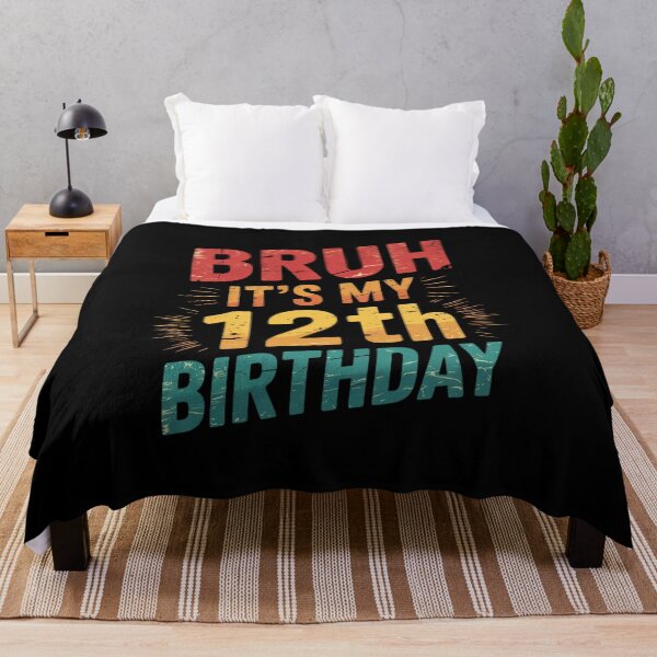 Item preview, Bruh It's My 12th Birthday - 12 Years Old Twelfth Birthday  designed and sold by THagBlue.