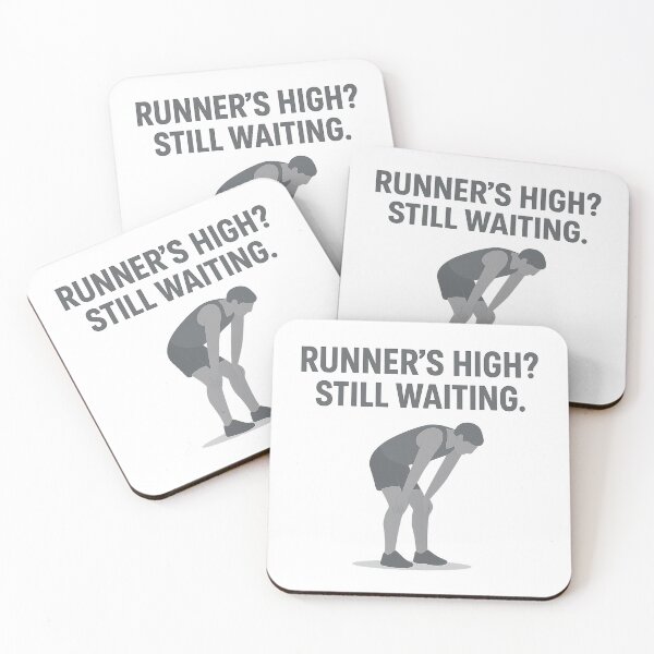 Item preview, Runner’s High? Still Waiting designed and sold by OffsideMindset.