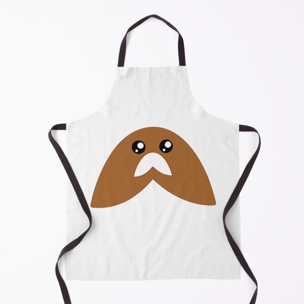Item preview, Adorable kawaii light brown moustache designed and sold by BlushyPrint.