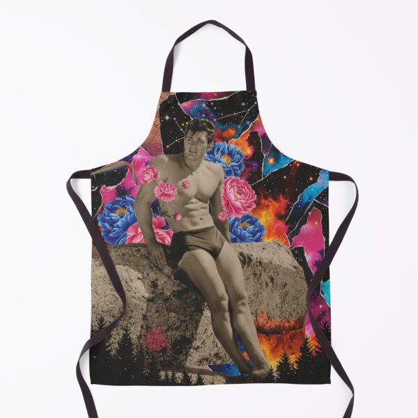 Item preview, Cosmic Pinup Vintage Gay Art Collage designed and sold by Atlas Kai.