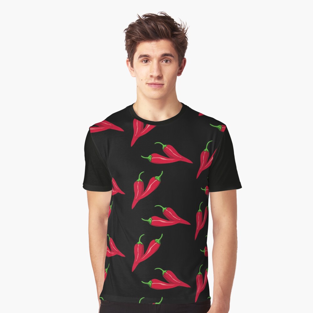 chilli print shirt