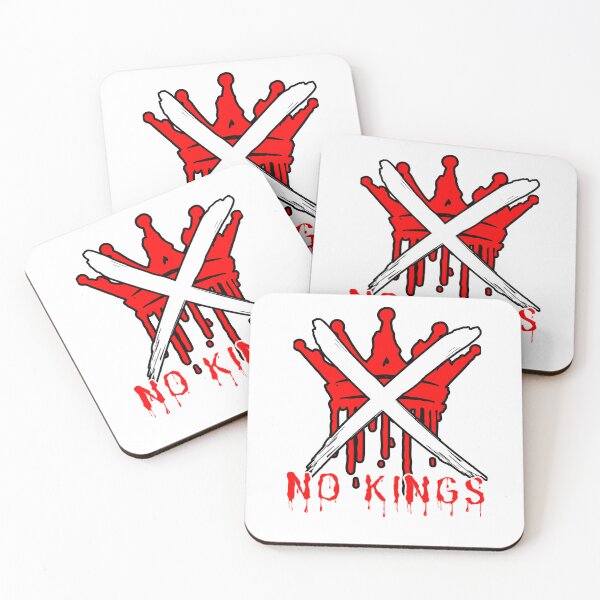 Item preview, No Kings t-shirt designed and sold by EchoPrint Co..